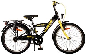 Volare Kinderfahrrad Thombike für Jungen 20 Zoll Kinderrad in Schwarz Gelb