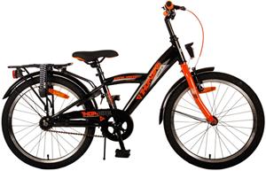 Volare Kinderfahrrad Thombike für Jungen 20 Zoll Kinderrad in Schwarz Orange