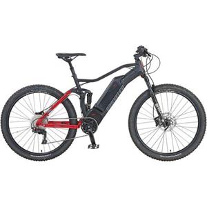 PROPHETE E-BIKE GRAVELER e9000 27,5" Diamant RH48 10Gg, Disc, SportDrive, 672Wh DT, schwarz matt/rot