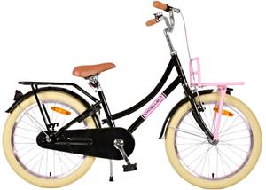 Volare Kinderfahrrad Excellent Fahrrad für Mädchen 20 Zoll Kinderrad Schwarz