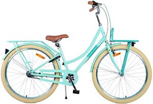 Volare Kinderfahrrad Excellent Fahrrad für Mädchen 26 Zoll Kinderrad in Grün