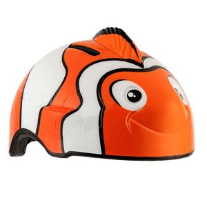 Crazy Stuff Kinderhelm / Fietshelm Clown Fish Oranje Small 49-55 cm