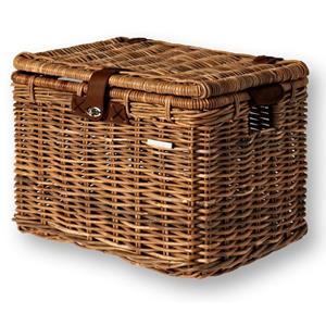 Basil Mand riet denton basket L 45x32x32 nature brown