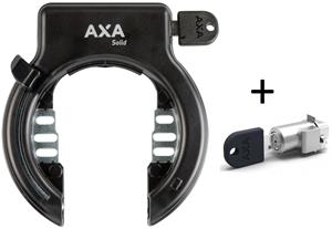 AXA Ringslot  Solid Plus + Accuslot Shimano Steps 8035 (uitneembare sleutels)