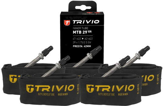 Trivio  5x MTB Binnenband 29X1.75/2.5 SV 42MM Presta voordeelpakket