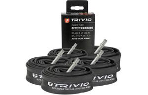 Trivio  City Binnenband 32-630 -> 47-622 AV 40mm Auto/Schrader 5 stuks voordeelpakket