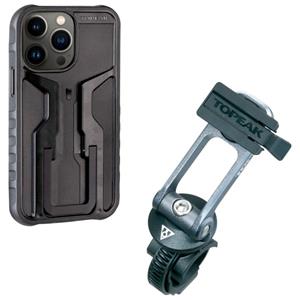 TOPEAK  RideCase voor iPhone 13 Pro - Beschermhoes, zwart/ gray