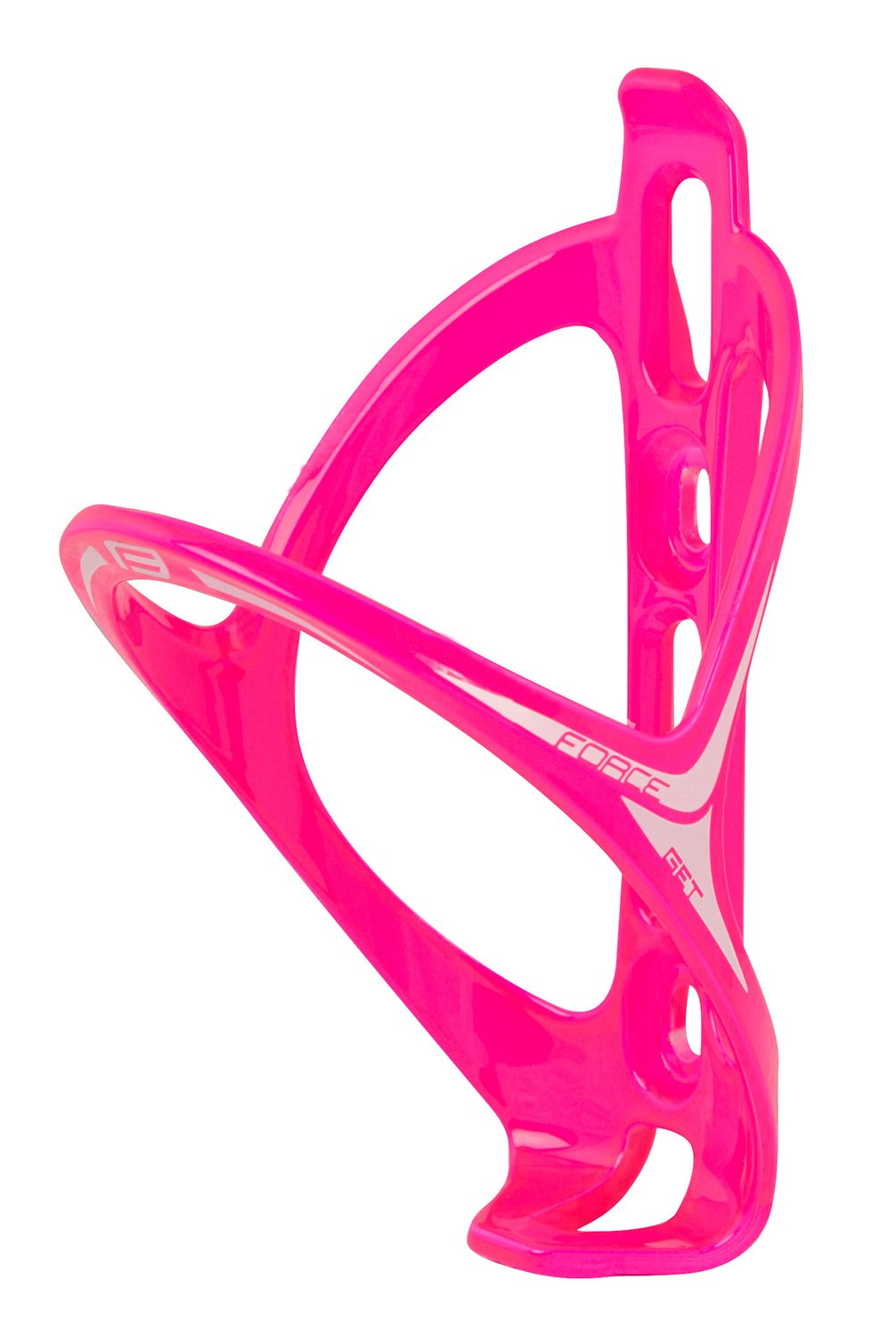 Force Bottle cage  GET plastic, glossy pink