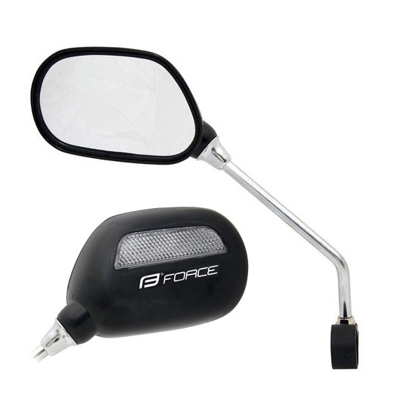 Force Exterior mirror for mounting on the handlebar with reflector