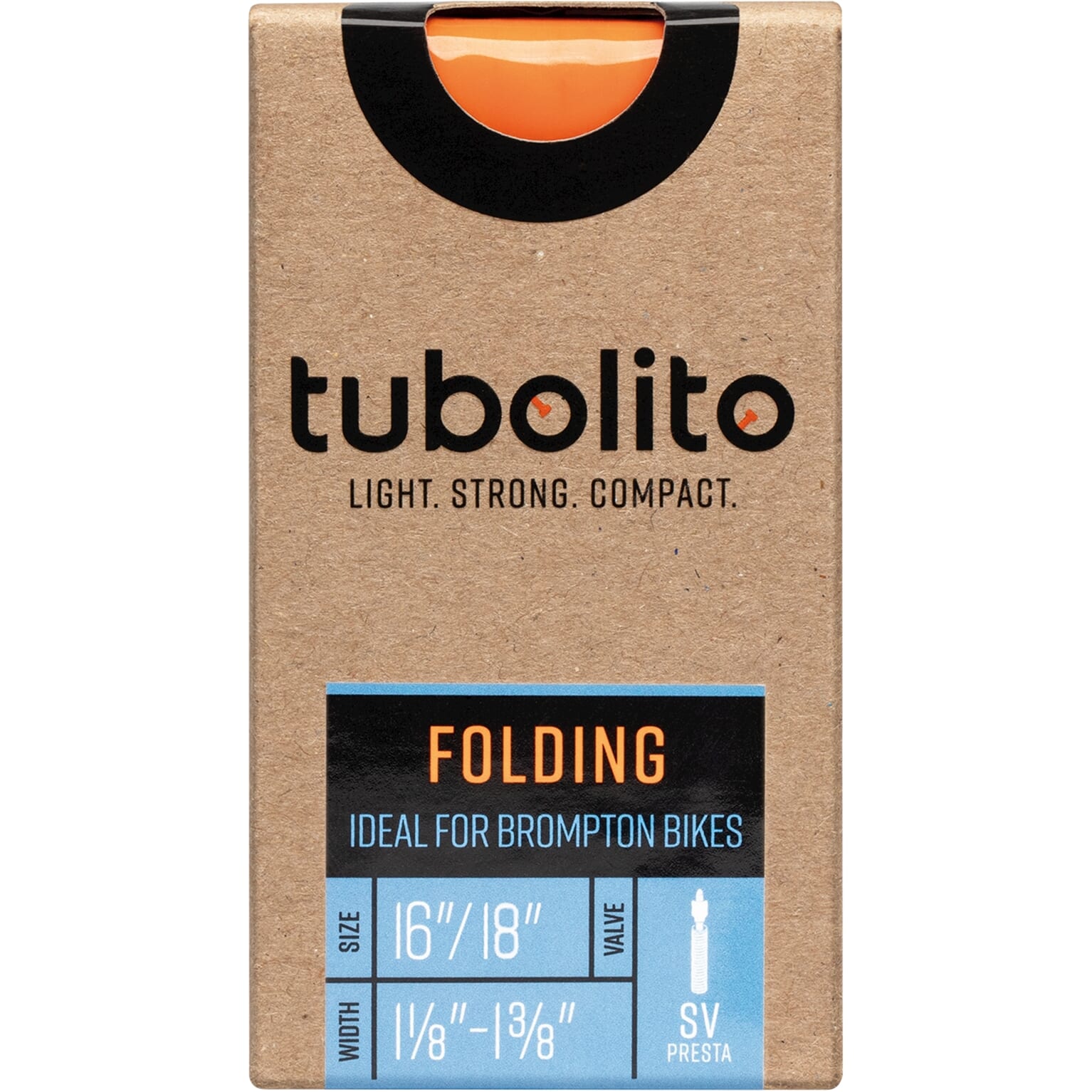 Tubolito Bnb Folding 16/18 x 1 1/8 -1 3/8 fv 42mm