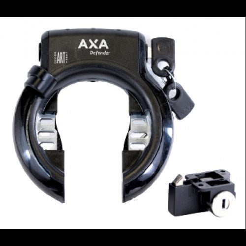 AXA Defender slot met shimano steps accu slot zwart