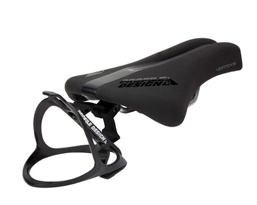 Profile Design Vertex 80 Solid saddle with bottle holder black