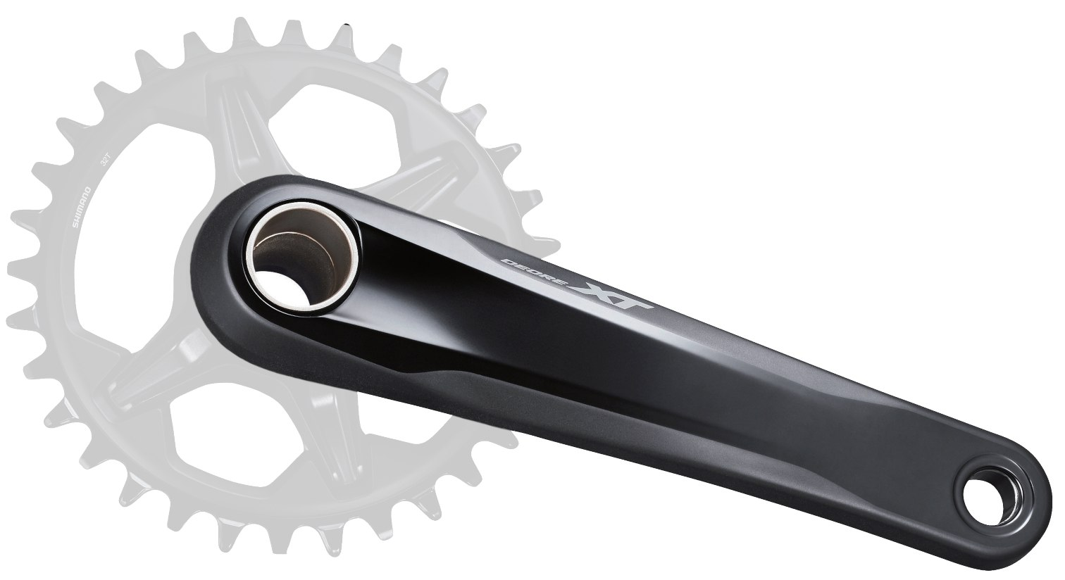 Shimano XT M8100 single crankset 1x12s, 170mm, without Chainring