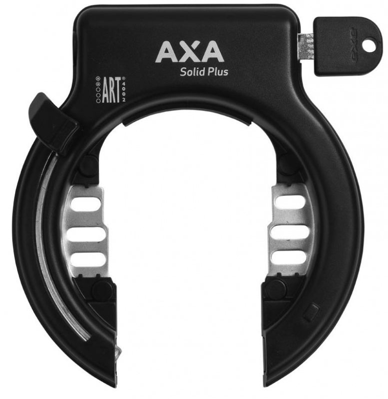 Axa Solid Plus ART-2 Fiets Slot, 10mm, Zwart