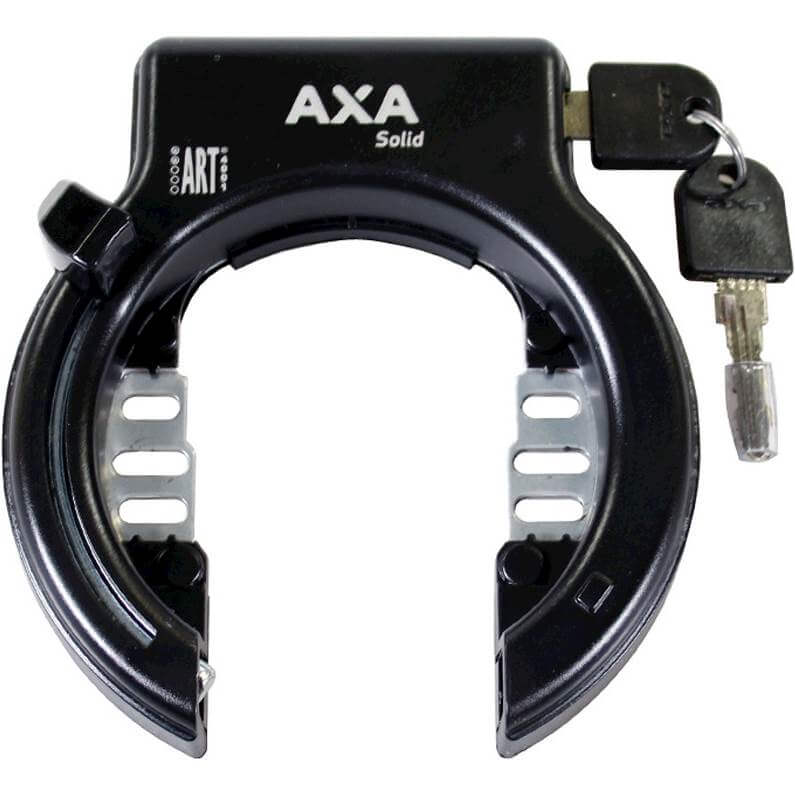 Axa Solid zwart ringslot 14cm ART2