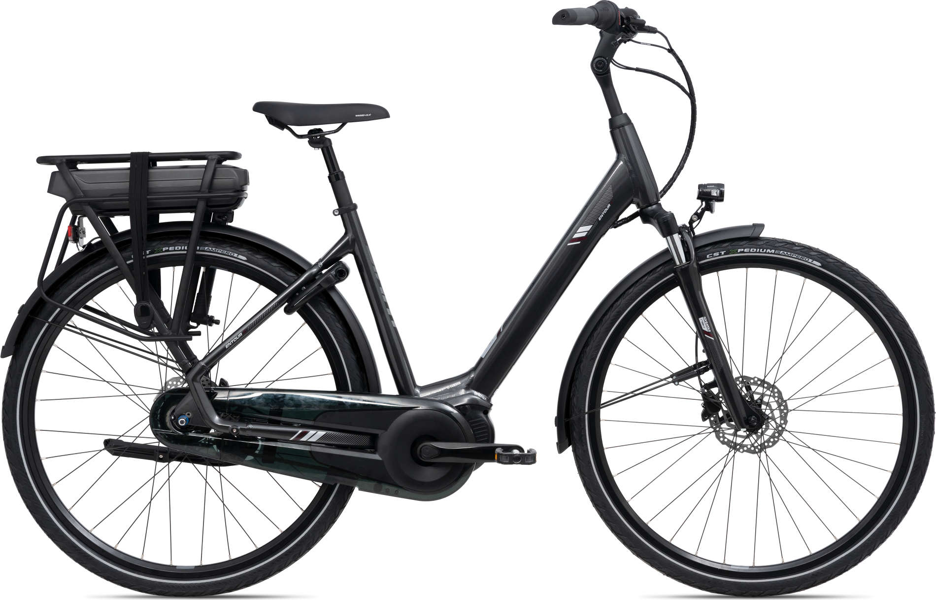 Giant Entour E+ 0 2024 Dames Elektrische Fiets E-bike Gunmetal Black M +€150 Inruilkorting