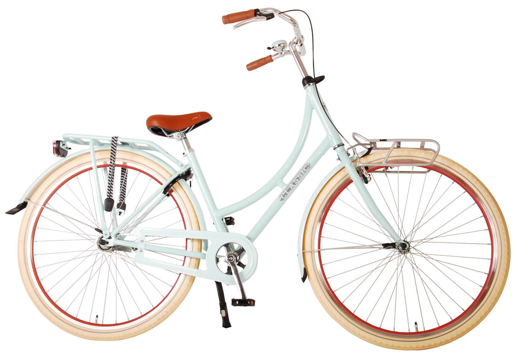 Volare Clasic Omafiets RN Dames Omafiets Pastel Blue 51 Cm +€25 Inruilkorting