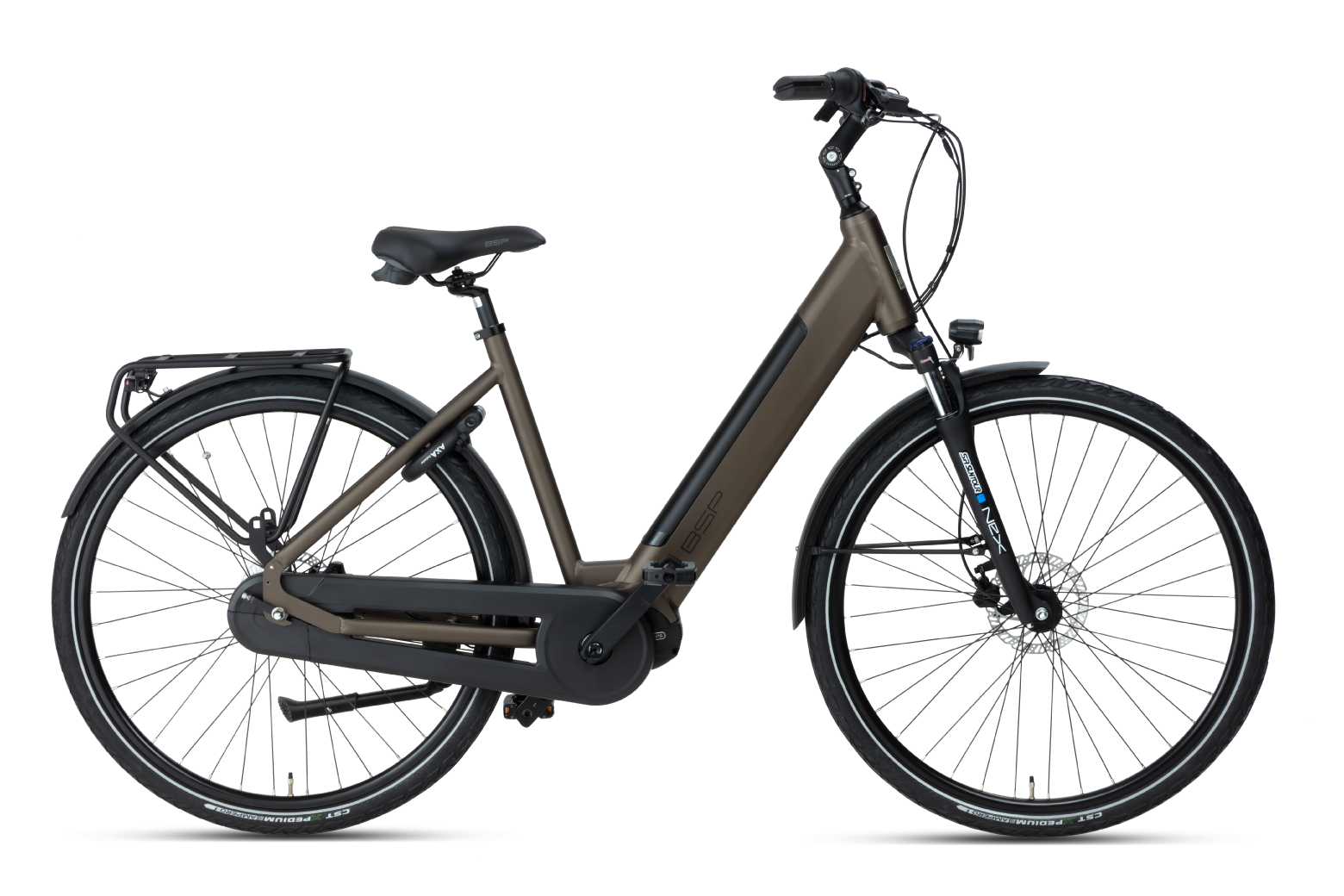 BSP Topaz 2024 Dames Elektrische Fiets E-bike Dark Oak 51 Cm +€250 Inruilkorting