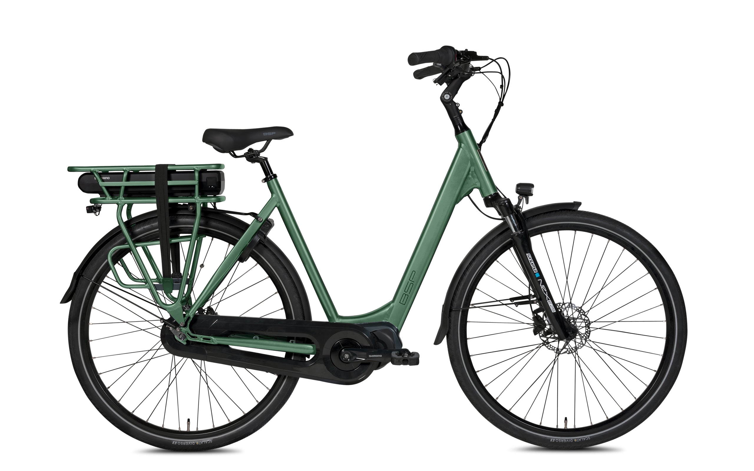 BSP Boozz E N7 2024 Dames Elektrische Fiets E-bike Emerald Green Matt 61 Cm +€200 Inruilkorting