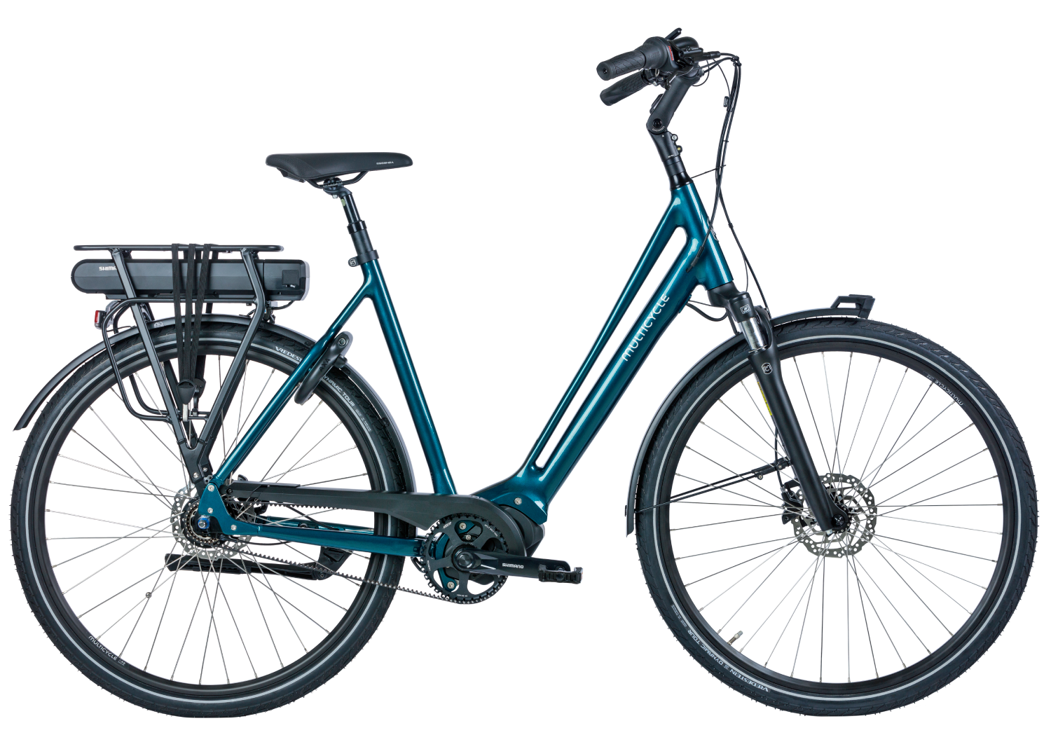 Multicycle Solo EMB N7 2024 Dames Elektrische Fiets E-bike Turquoise/Zilver 57 Cm +€200 Inruilkorting