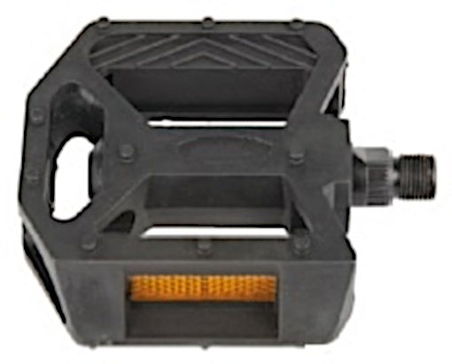 M-Wave Platformpedaal Kunststof 1/2 Inch zwart per set