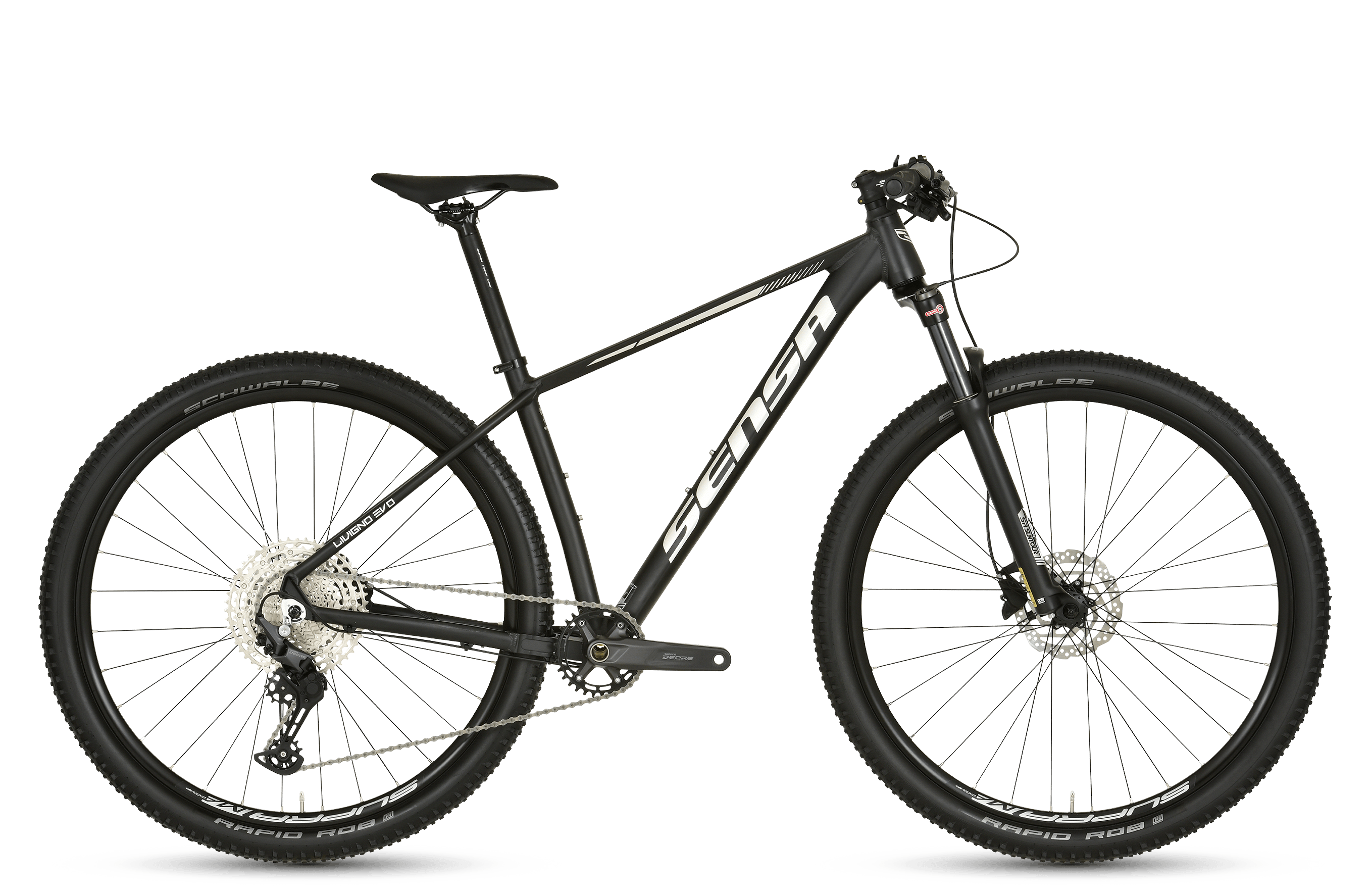 Sensa Livigno Evo Sport 29 2024 Heren Mountainbike Black/Grey 17 Inch +€100.00 Inruilkorting