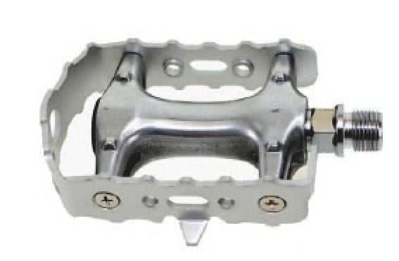 Components Platformpedaal MTB Aluminium 9/16 Inch zilver set
