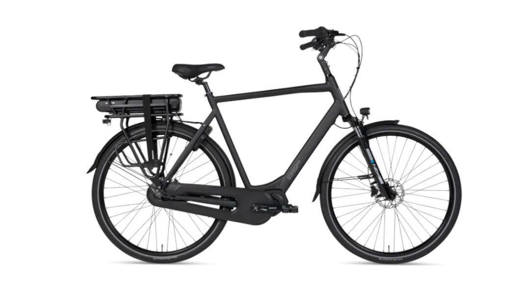 BSP Boozz E N7 Heren Elektrische Fiets E-bike Onyx Black Matt 56 Cm +€100 Inruilkorting