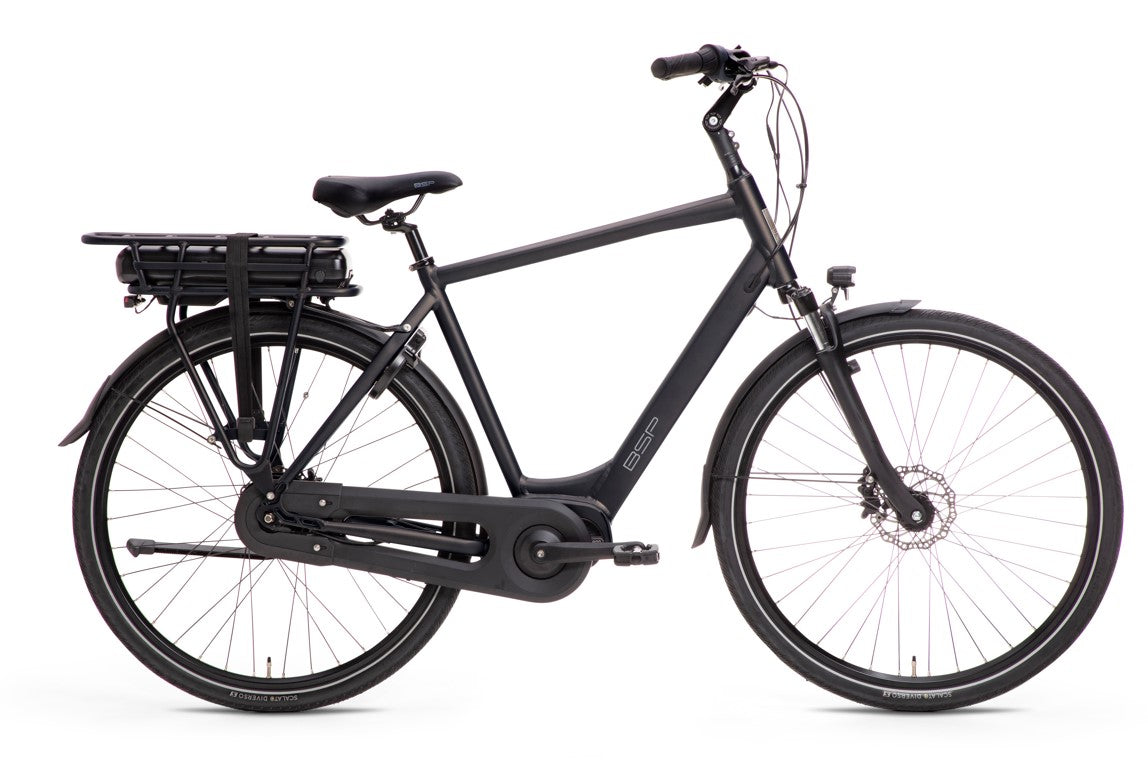 BSP Brazz 2024 Heren Elektrische Fiets E-bike Onyx Black Matt 57 Cm +€200 Inruilkorting
