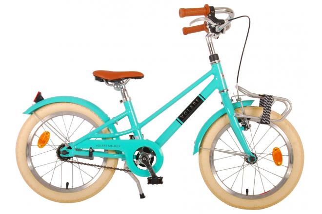 Volare Melody 16 Inch Meisjes Kinderfiets Turquoise  +€20 Inruilkorting