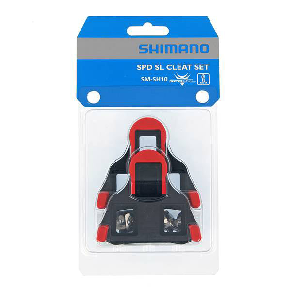 Shimano Schoenplaatjes SM-SH10 SPD-SL (geen speling) rood