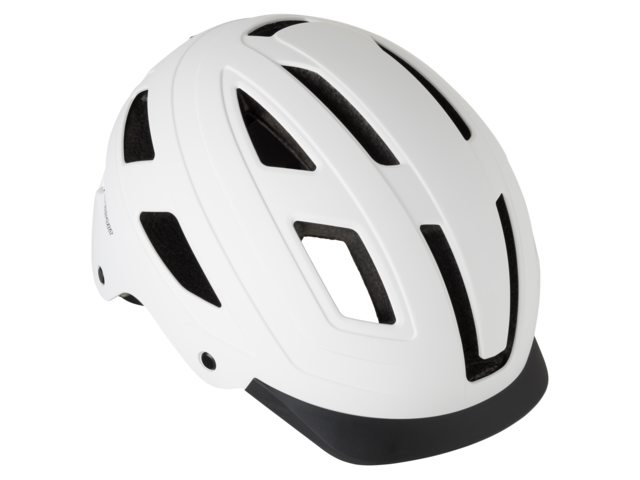 AGU Cit-E IV LED Bike Helmet - White