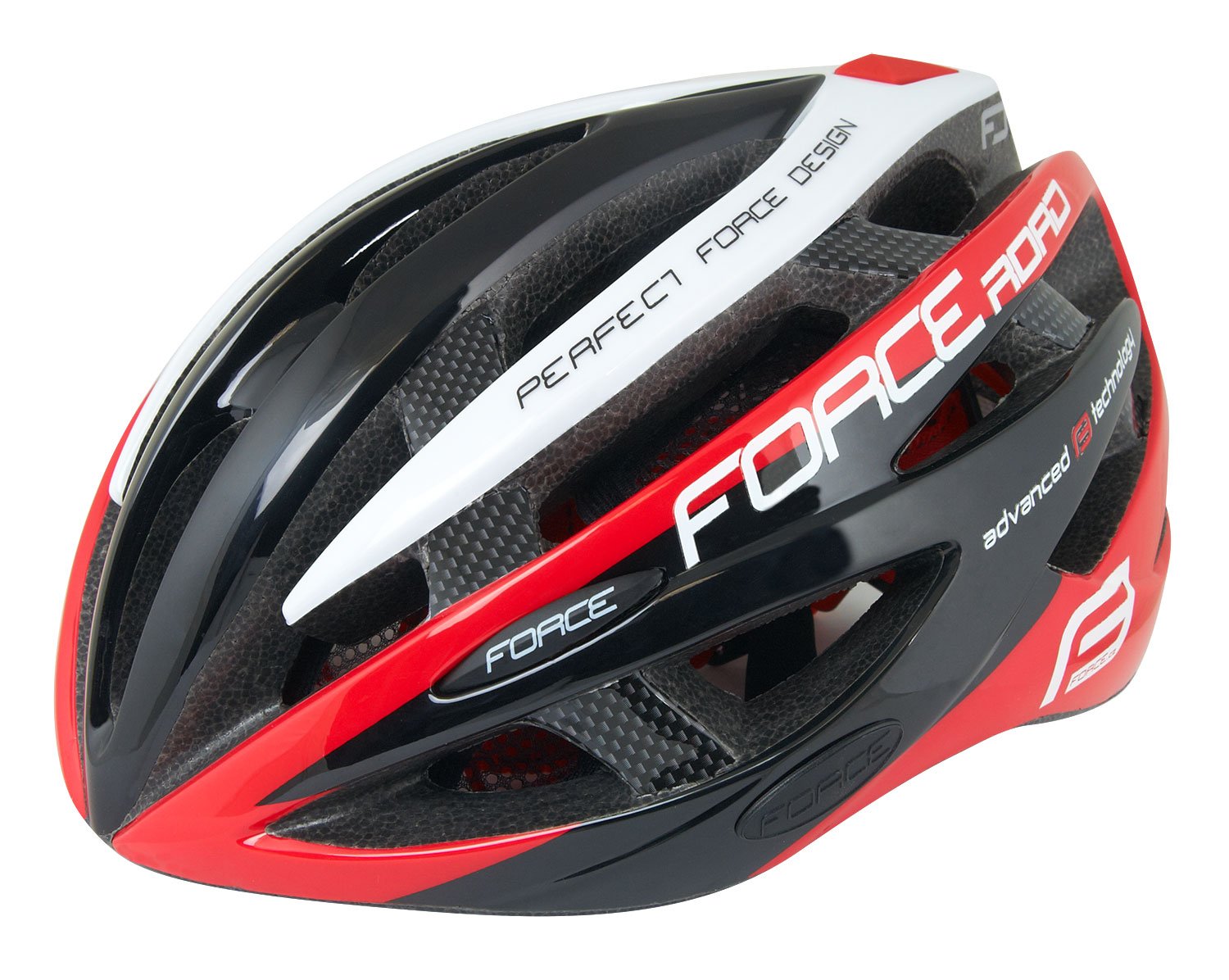 Force Road black/red helmet