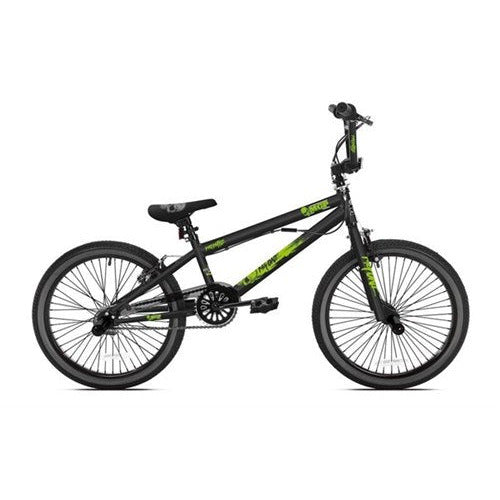 Madd 20 inch freestyle fiets zwart/groen (12522)