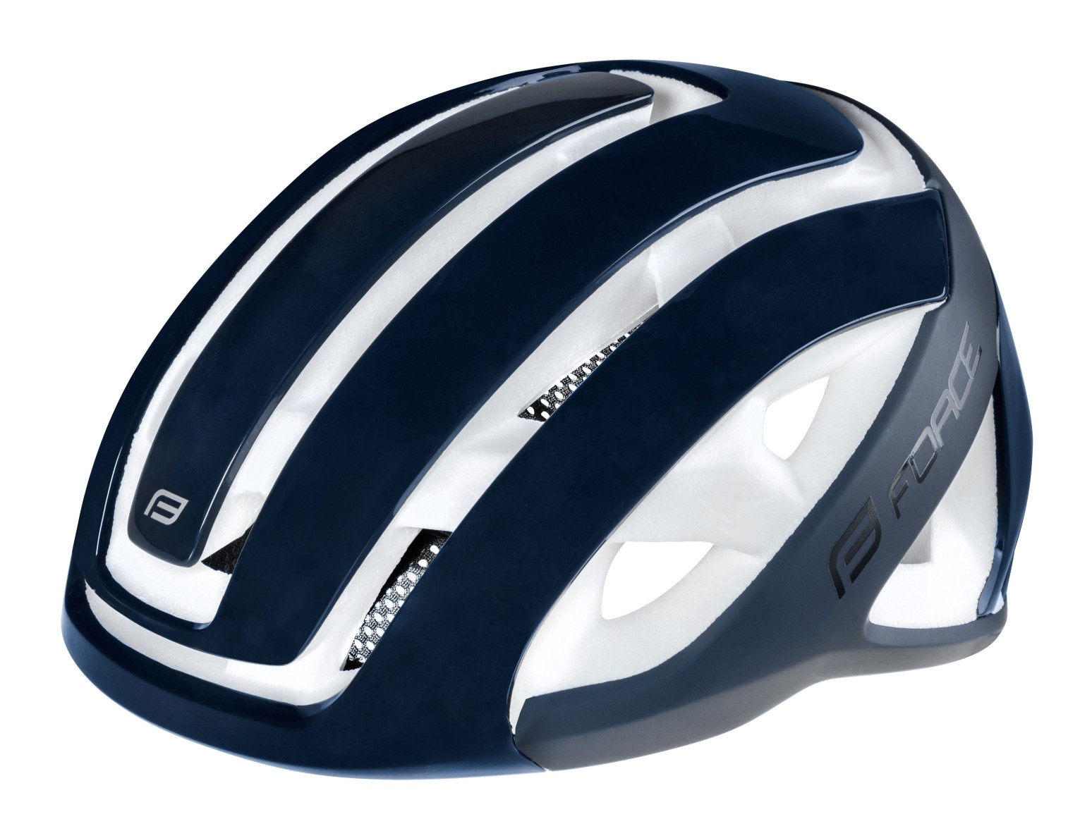 Force Neo Bicycle Helmet Blue/White