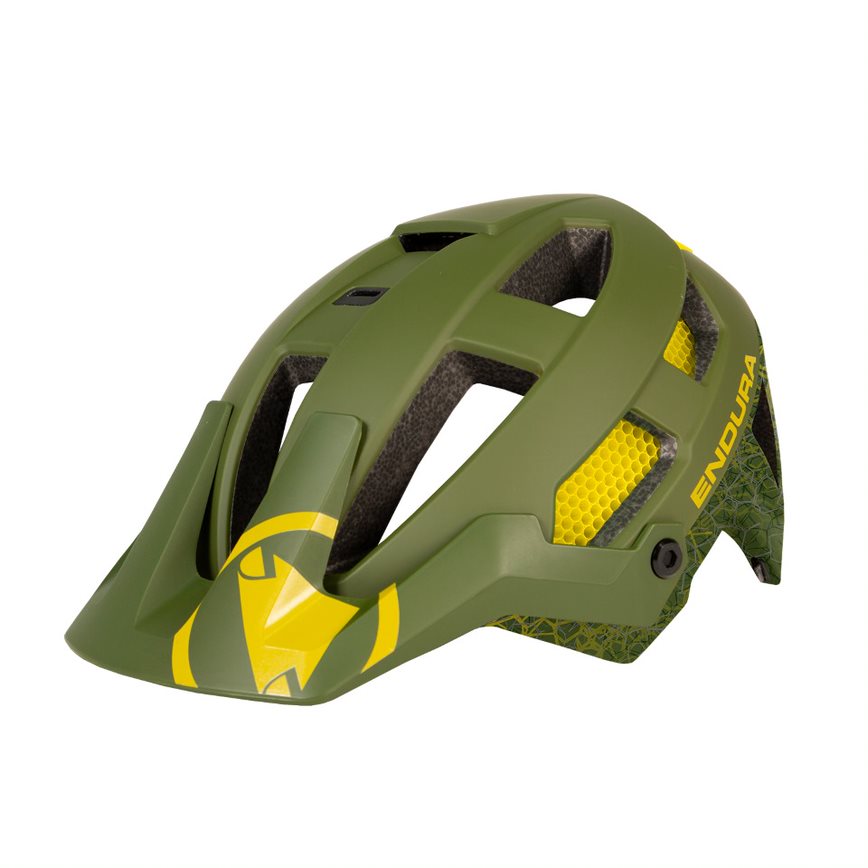 Endura Singletrack Helmet With Mips and Koroyd Olive Green