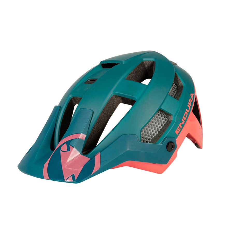Endura Singletrack Helmet With MIPS and Koroyd Spruce Turquoise