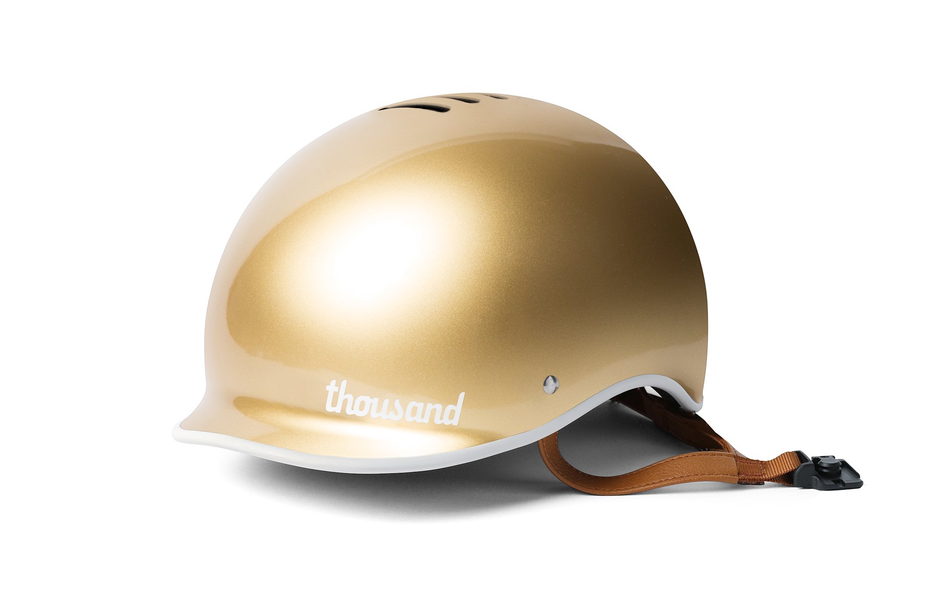 Thousand Heritage Bicycle Helmet Gold