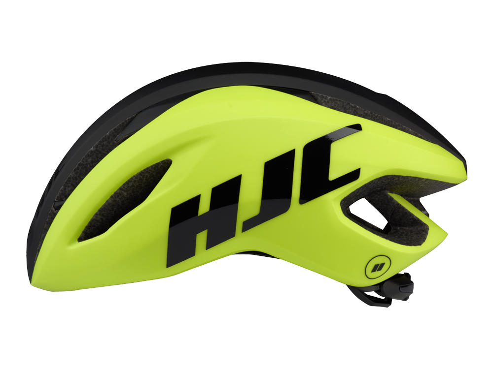 HJC VALECO Helmet, Hi-Vis Yellow Black