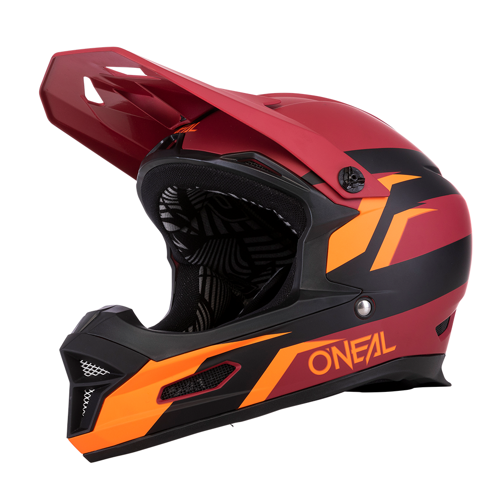 Oneal O'Neal Fury Stage Fullface Helmet Red/Orange