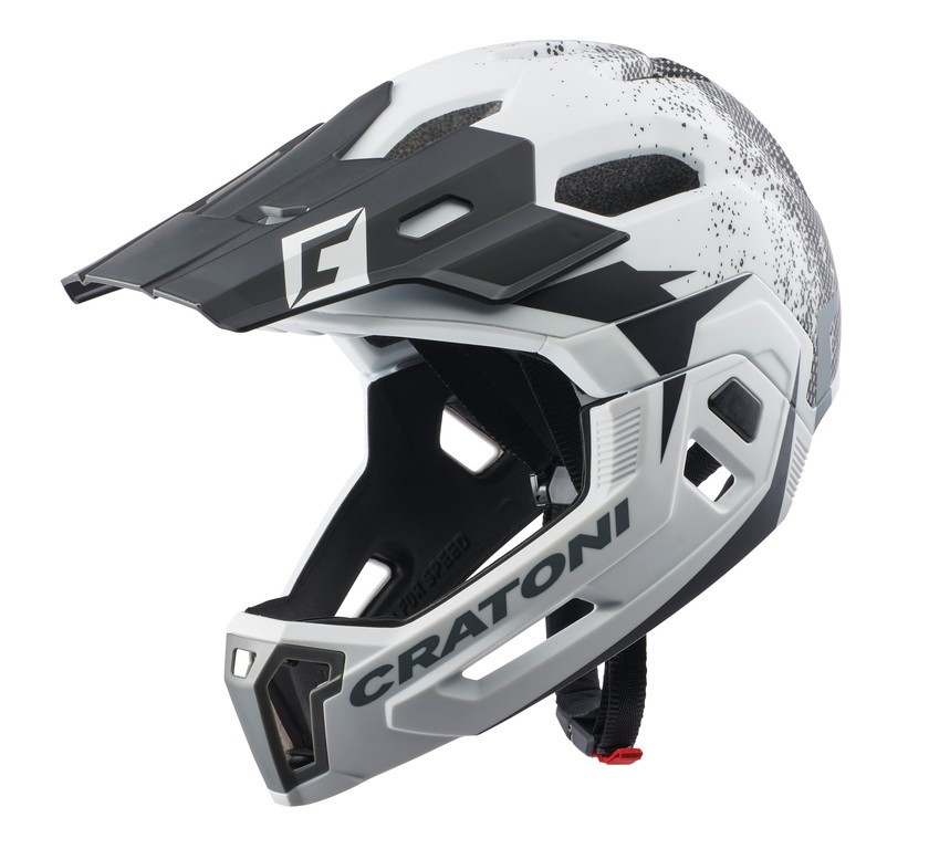 Cratoni C-Maniac 2.0 MX MTB Helmet White/Black
