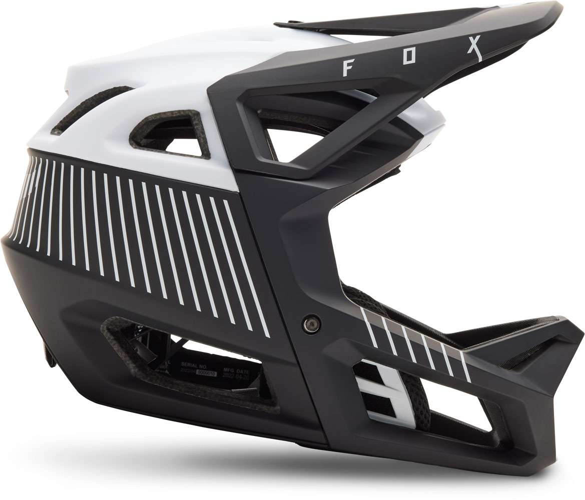 FOX Proframe RS Mash Fullface Helmet Black/White