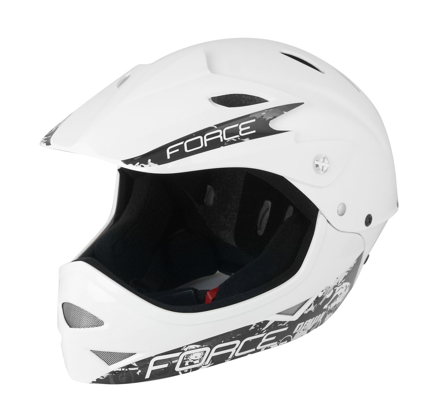 Force Fullface Downhill helmet 54-58 cm white
