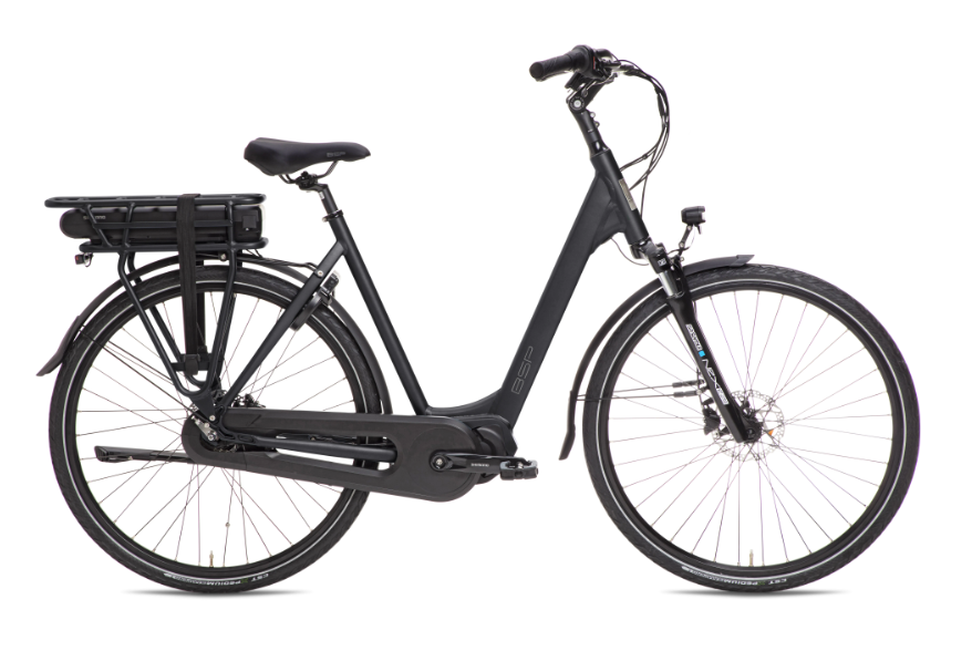 BSP Boozz E N7 2024 Dames Elektrische Fiets E-bike Onyx Black Matt 51 Cm