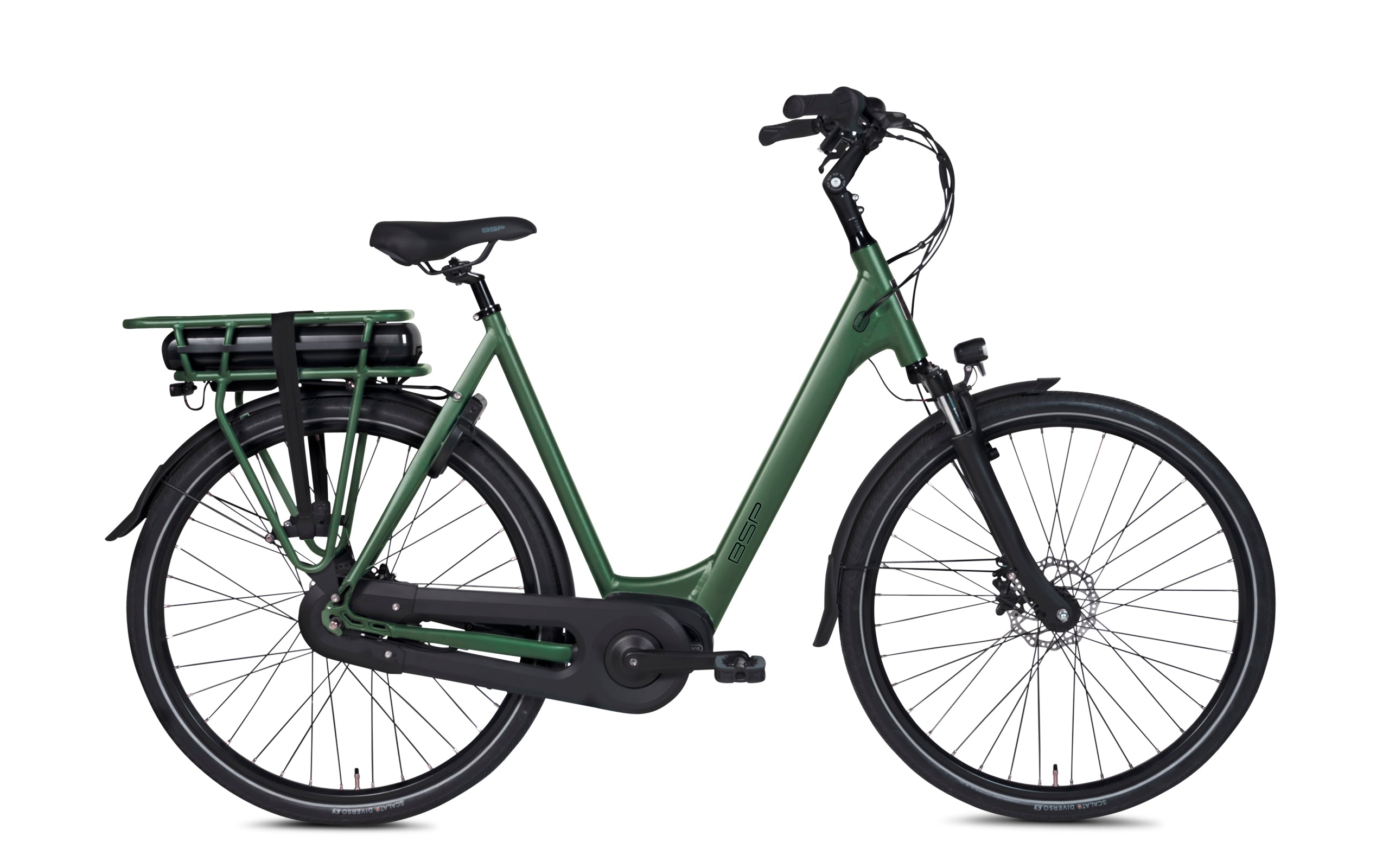 BSP Brazz 2024 Dames Elektrische Fiets E-bike Emerald Green Matt 51 Cm +€200 Inruilkorting