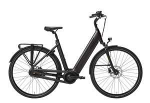 Qwic Premium I-MN7.2 2024 Dames Elektrische Fiets E-bike Jet Black 59 Cm
