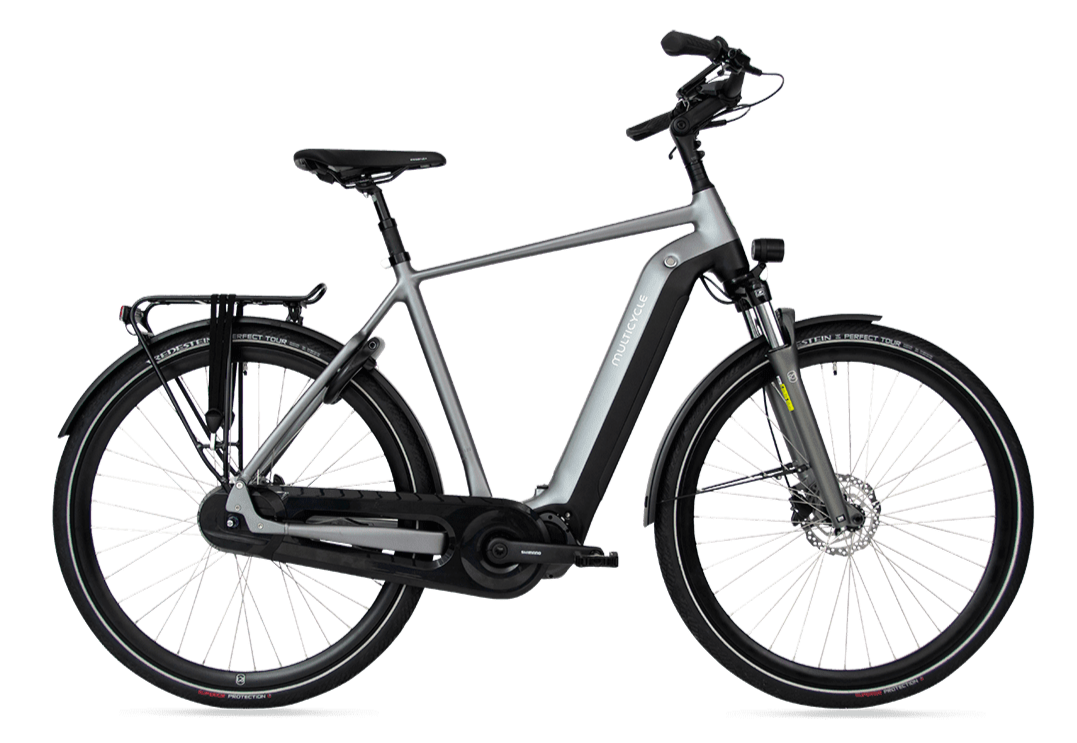 Multicycle Voyage 2024 Heren Elektrische Fiets E-bike Grey Satin 57 Cm