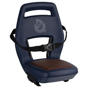Qibbel 6+ Junior Seat compleet - Navy Blue/Brown