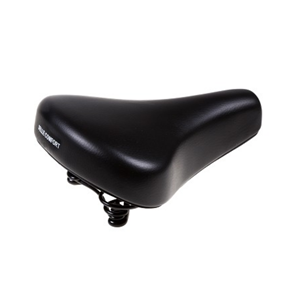 Selle comfort Comfort zadel City Foam, vacuum gesealed, met strop (werkplaatsverpakking).