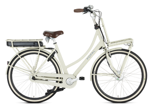 Popal Daily Dutch Prestige-E N3 2024 Dames Elektrische Fiets E-bike Cosmic Sand 47 Cm +€100.00 Inruilkorting